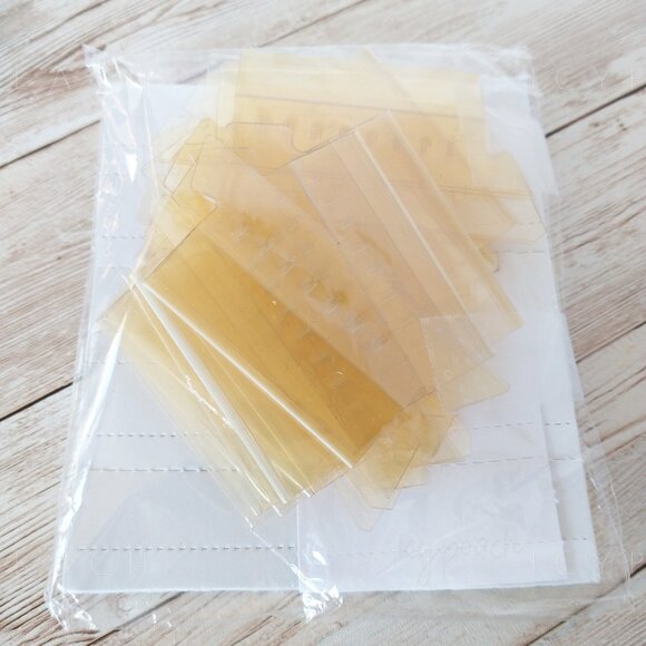 Hanging File Folder Tabs with Inserts 25 Pack Plastic Index Tabs Office Supply - Picture 5 of 6